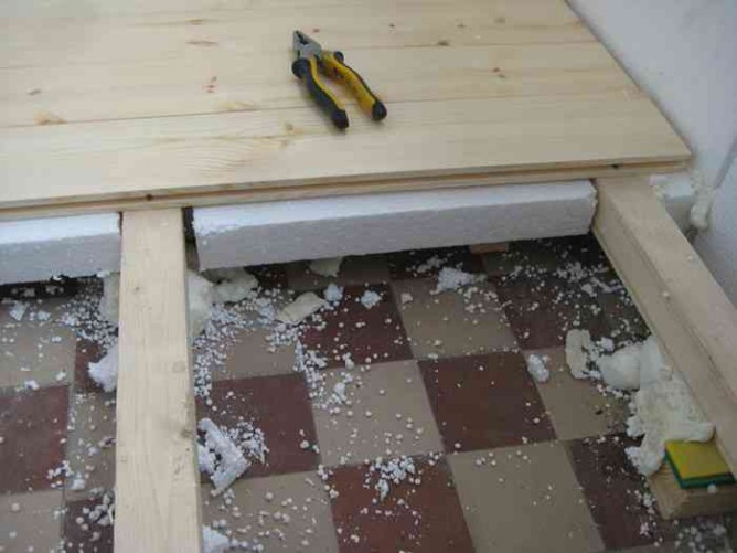 Укладка деревянного пола