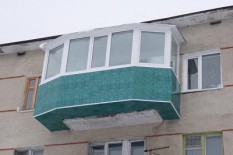 Увеличение площади балкона