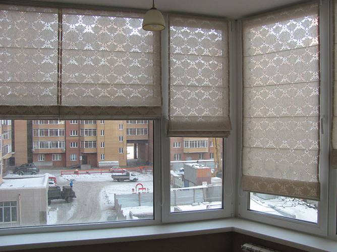 Шторы на балкон